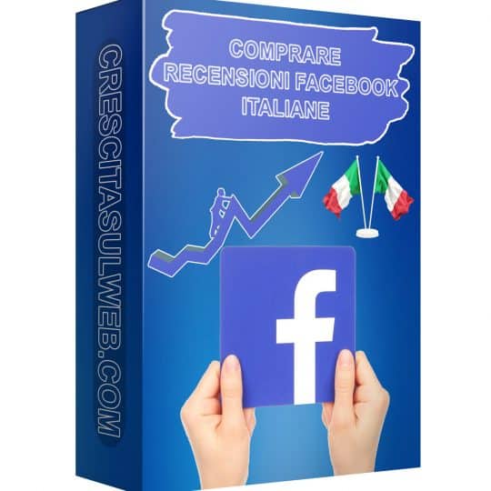 Comprare Recensioni Facebook Italiane